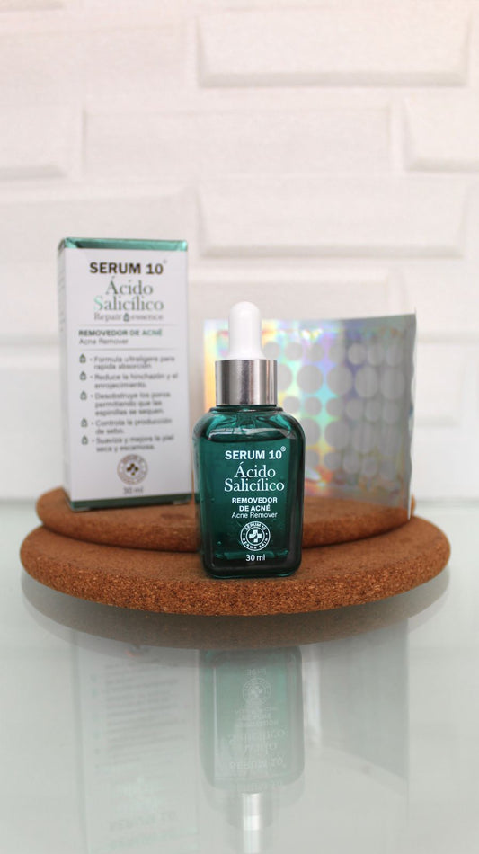 SERUM 10 ACNE ACIDO SALICILICO + OBSEQUIO