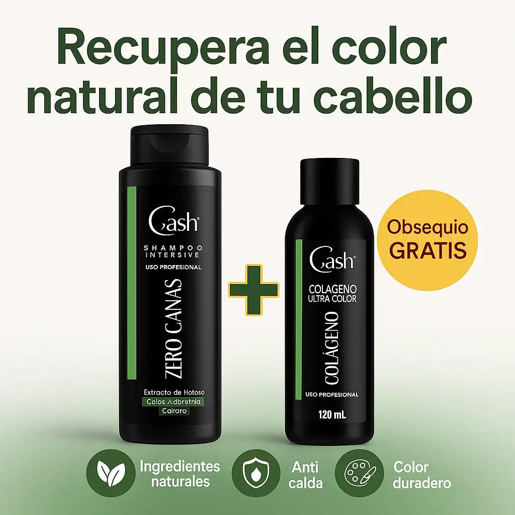 Shampoo Zero Canas + Obsequio 🎁