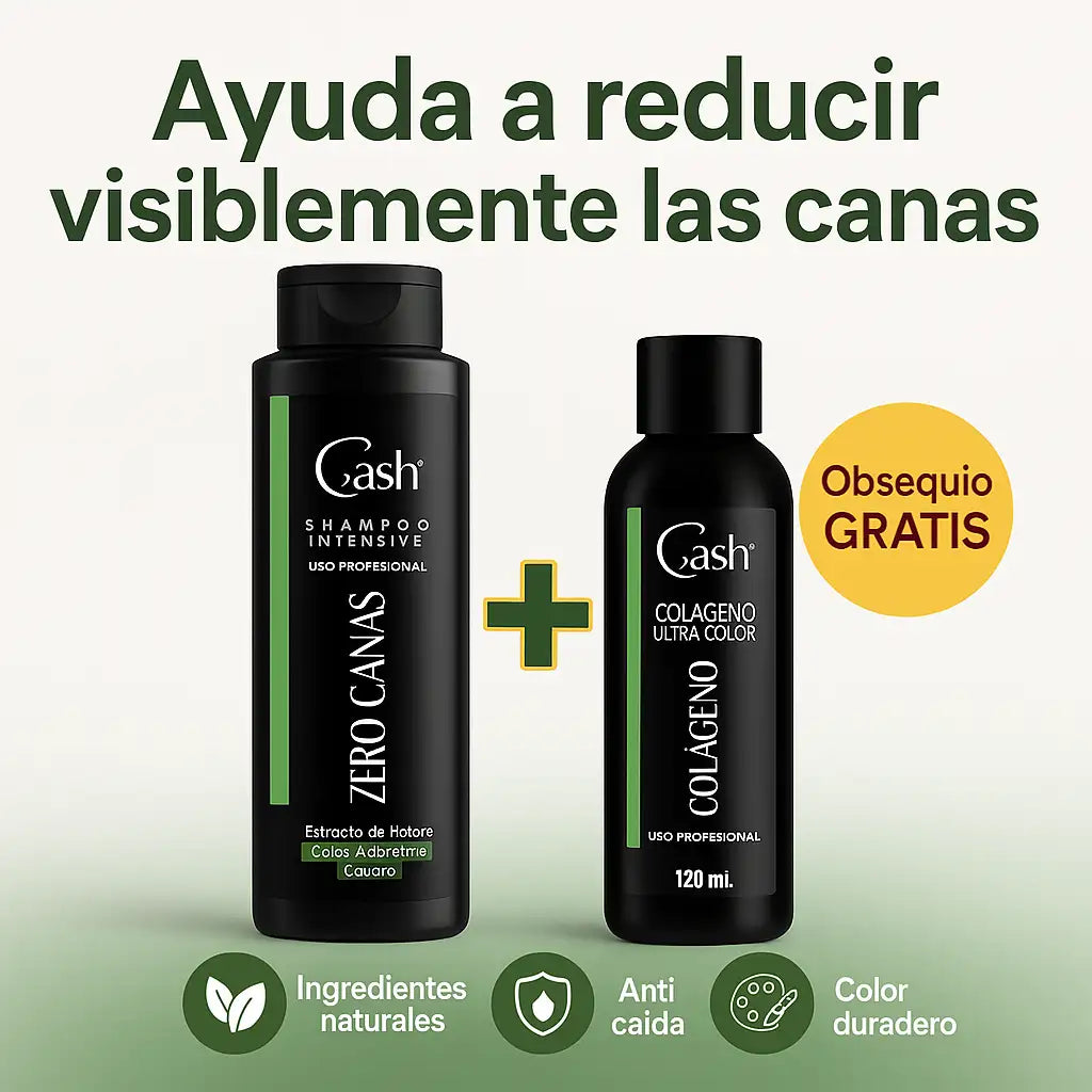 Shampoo Zero Canas + Obsequio 🎁